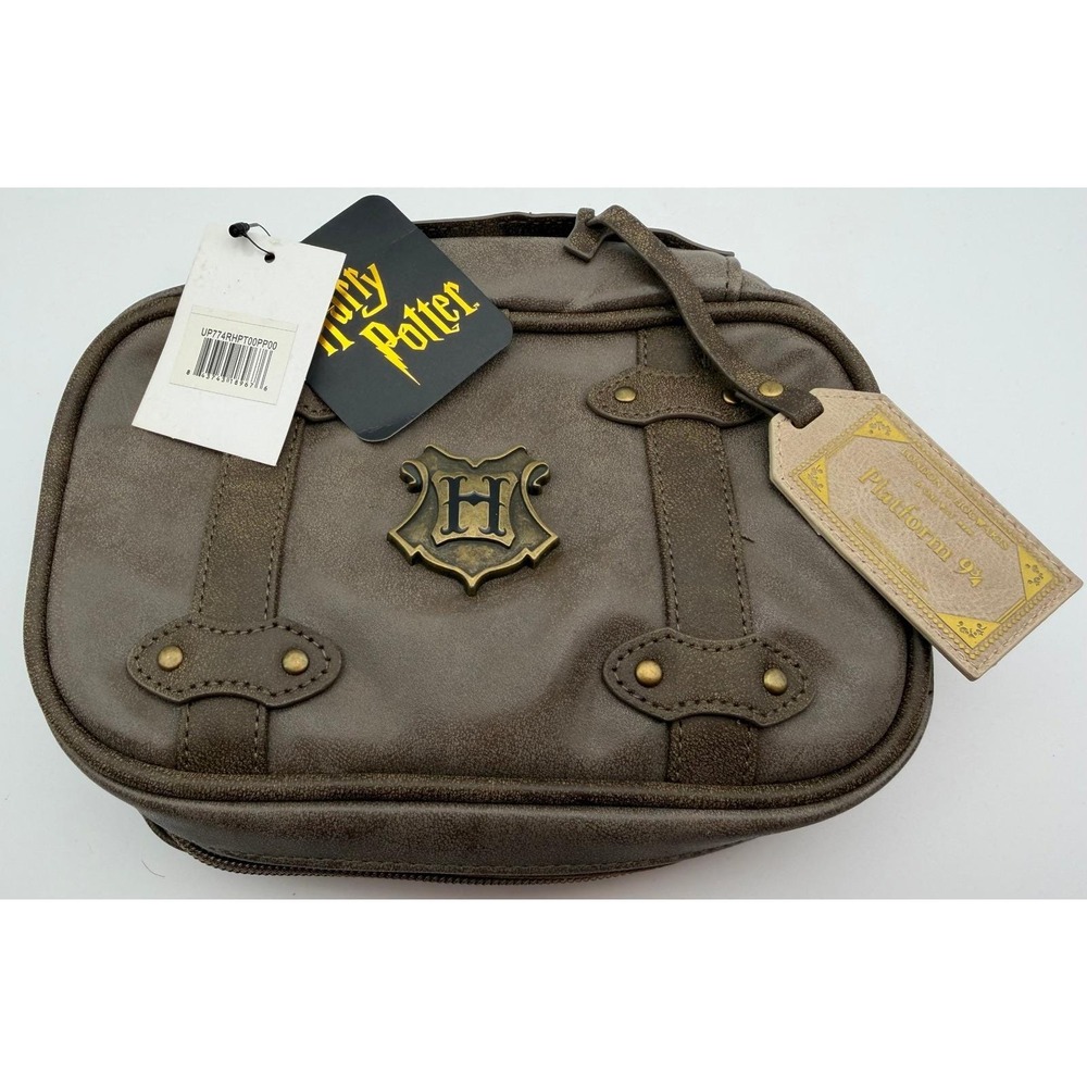 Harry Potter Bioworld Platform 9 3/4 Brown Travel Tech Bag UP774RHPT00PP00